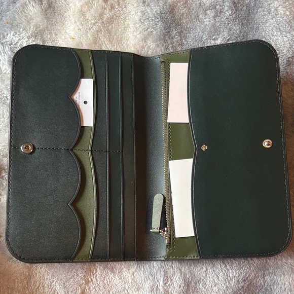 Kate Spade Nadine Medium Two-Tone Detailed Clutch - Picture 8 of 13